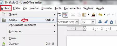 Cómo abrir y editar un PDF en LibreOffice