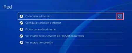 Conectar tu PlayStation a internet