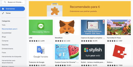 Cómo descargar apps de Chrome Web Store