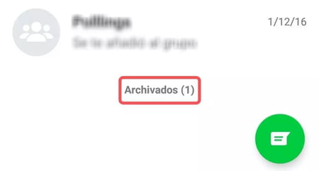 Cómo restaurar chats archivados en WhatsApp