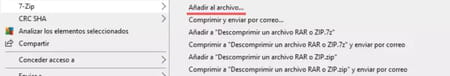 Cómo comprimir con 7-Zip