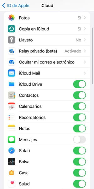 Cómo configurar iCloud