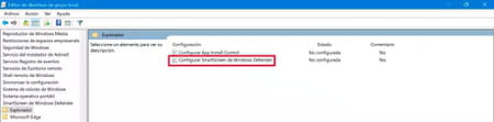 Cómo desactivar Windows SmartScreen