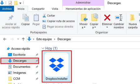 ¿Cómo instalar Dropbox en un PC?