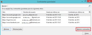 Cómo recuperar tu nombre de usuario y/o contraseña de Facebook, Gmail, Hotmail, Yahoo