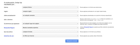 Cómo hacer una búsqueda avanzada en Google