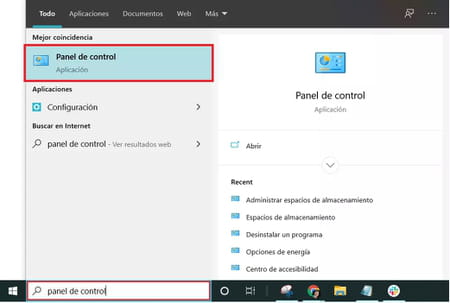 Acelerar el arranque en Windows 10 activando el inicio rápido