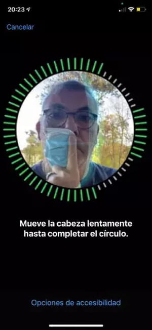 Cómo desbloquear el iPhone con mascarilla puesta