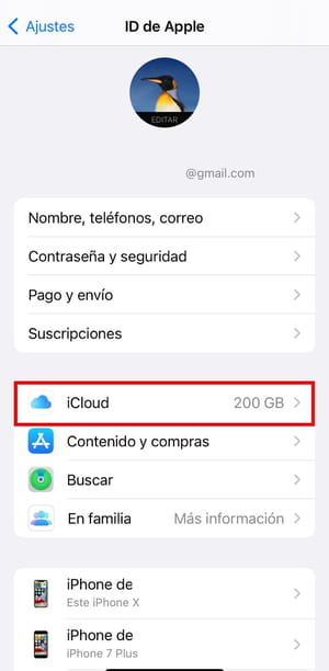 Cómo desconectarte de iCloud