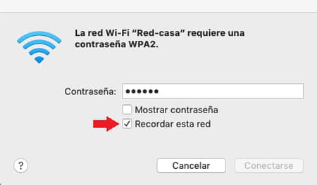 Ver la clave del WiFi en tu Mac