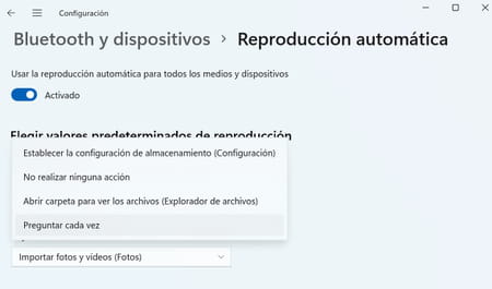 Configurar reproducción automática en Windows 11