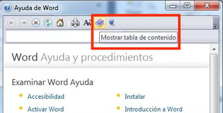 Para qué sirve el menú de Ayuda de Word