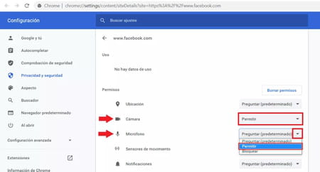 ¿Cómo activar la cámara y el micrófono en Messenger en tu computadora?