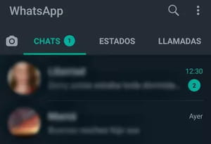 Activar el modo oscuro de WhatsApp