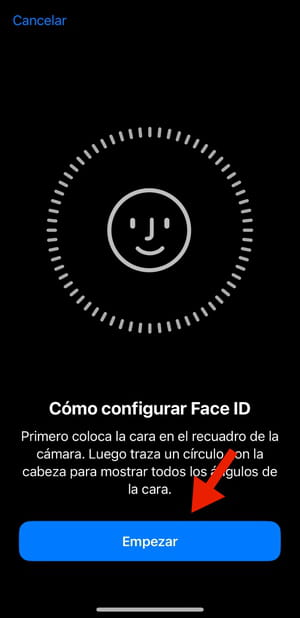 Cómo restablecer Face ID en tu iPhone