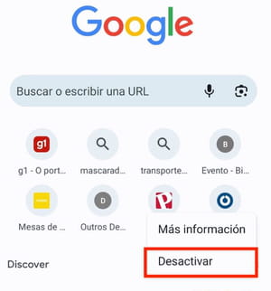 Cómo desactivar Google Discover en Android o iPhone