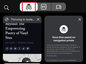 Cómo ver el historial de incógnito en iPhone