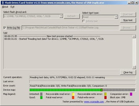 ¿Cómo comprobar el estado de las unidades USB y tarjetas de memoria?