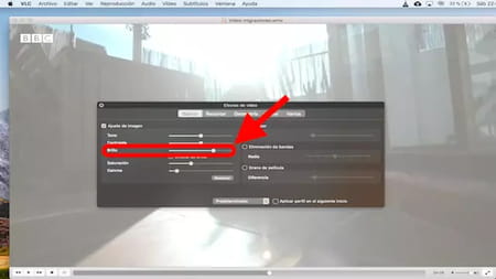 Ajustar el brillo de un vídeo oscuro con VLC
