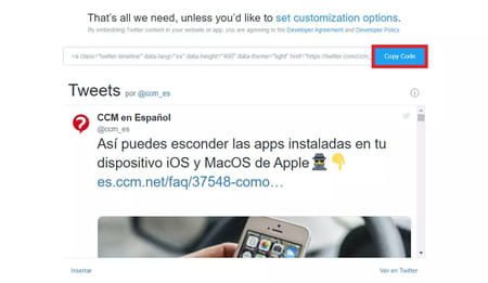 Cómo crear un widget de Twitter