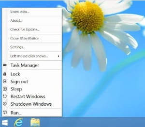 Usar 8StartButton para añadir el botón de inicio en Windows