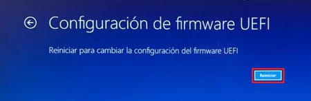 Cómo entrar en la BIOS en Windows 10 y 8