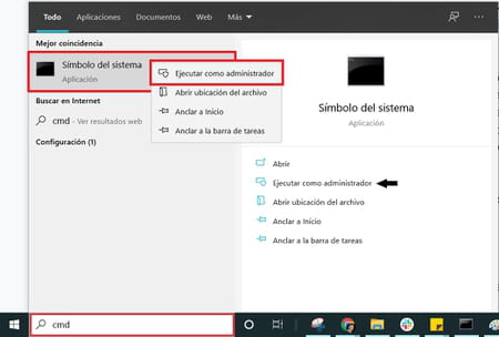 Verificar la ejecución del servicio WMI (Windows)