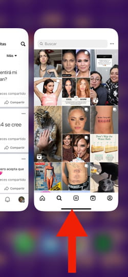 Instagram se cierra solo