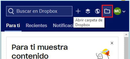 Acceder a tu carpeta Dropbox desde cualquier PC