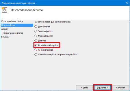 Cómo programar tareas en Windows