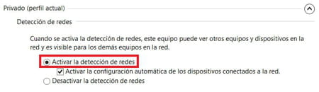 Deteccion de redes en Windows 8