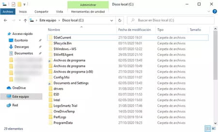 Cómo mostrar archivos ocultos en Windows 10 y 8