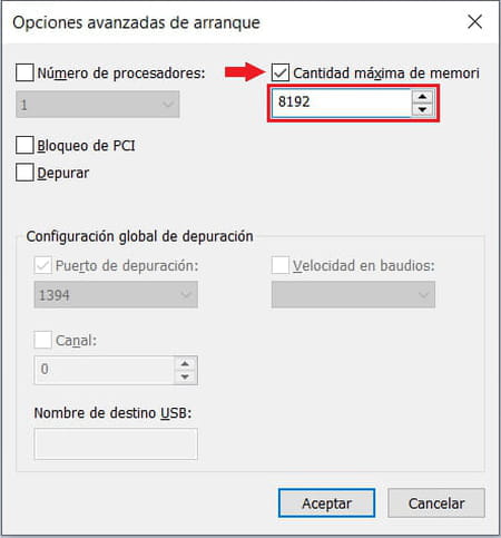 Qué hacer para que Windows detecte toda la RAM 