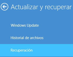 Restaurar tu PC sin afectar archivos en Windows