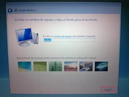 Instalar Windows Vista desde cero