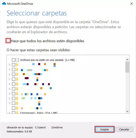 Cómo desinstalar o desactivar OneDrive