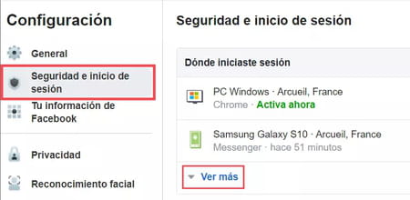 Cómo saber si alguien entró en tu cuenta de Facebook