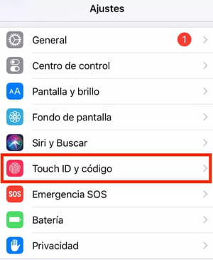 Cómo desactivar o cambiar el código de desbloqueo del iPad