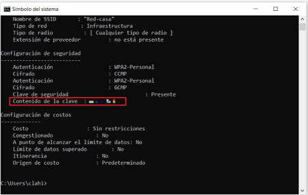 Cómo ver la clave del WiFi en Windows