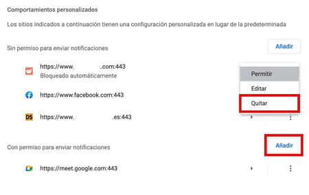 Cómo bloquear notificaciones en Chrome