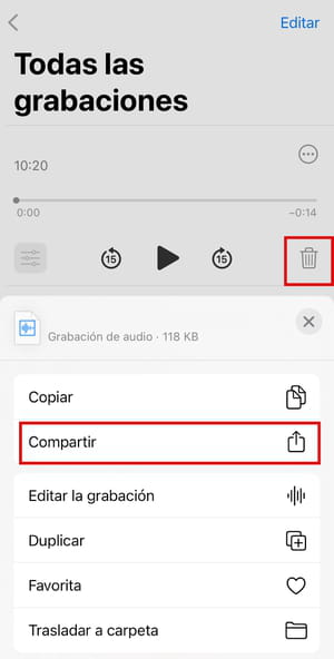 Cómo grabar una conversación en iPhone