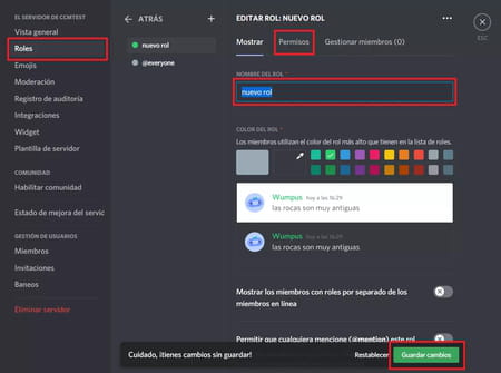 Cómo asignar roles en Discord