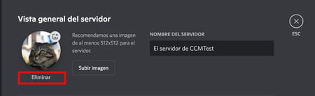 Cómo borrar un servidor en Discord