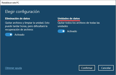 Formatear Windows 10