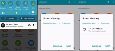 Compartir pantalla del celular con la TV y PC