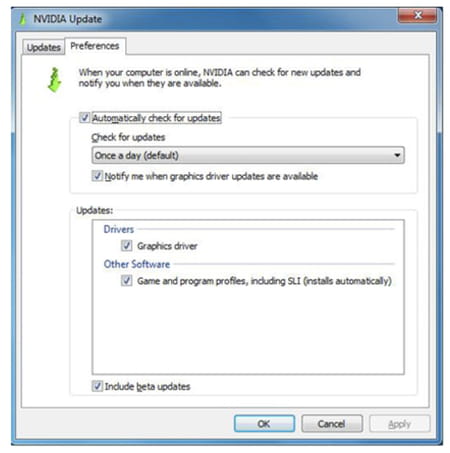 Detector driver online nvidia