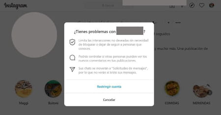 ¿Cómo bloquear a un usuario en Instagram desde tu PC?