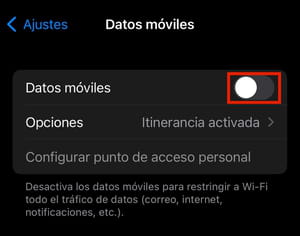 Cómo restablecer los ajustes de red en iPhone