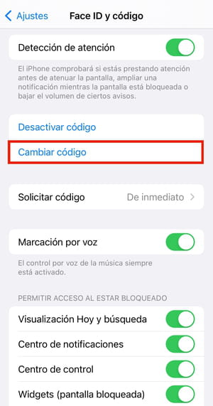 Cómo cambiar el PIN en tu iPhone