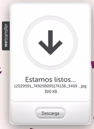 WeTransfer, transferir, enviar, descargar, archivos, celular, PC, Android, iPhone